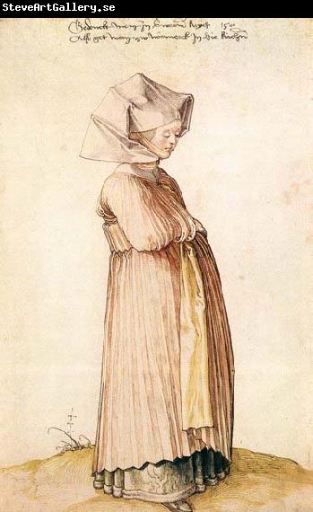 Albrecht Durer Nuremberg Woman Dressed for Church